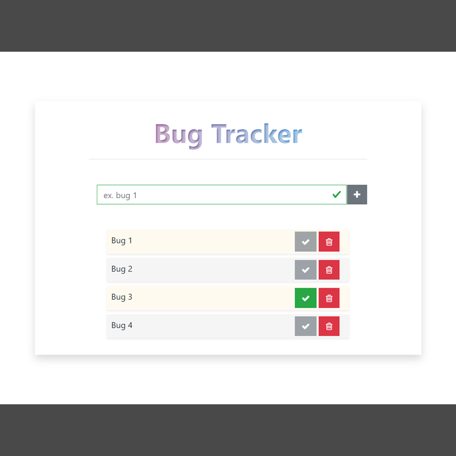 Bug Tracker