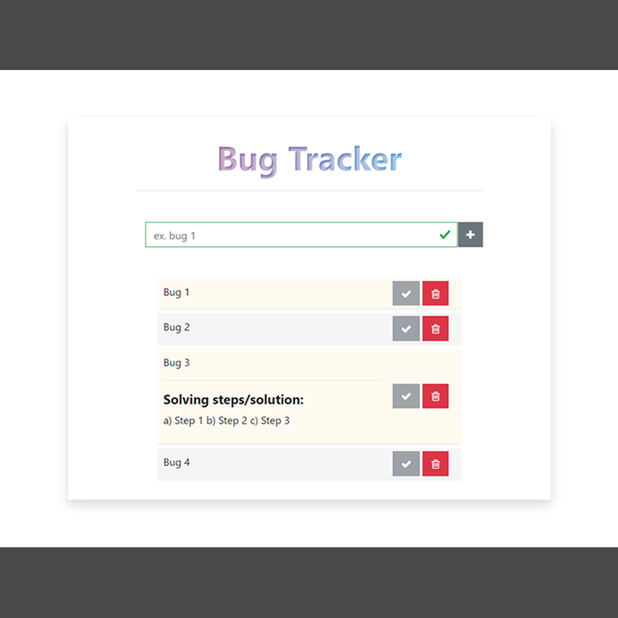 Bug Tracker